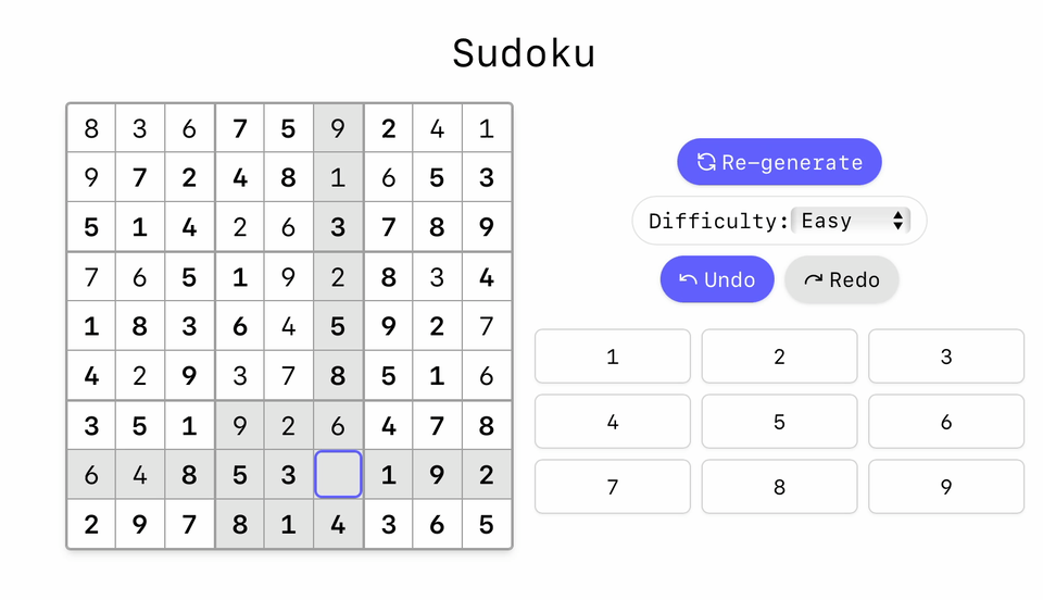 Fireworks displaying when winning a Sudoku game